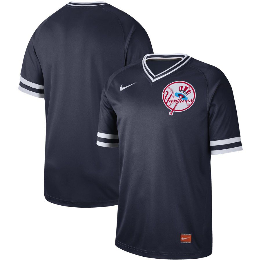 2019 Men MLB New York Yankees blank blue Nike Cooperstown Collection Jerseys->baltimore orioles->MLB Jersey